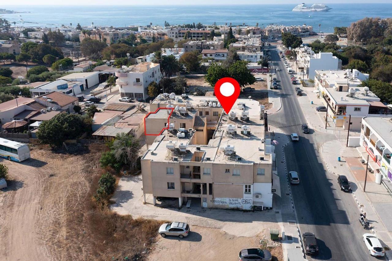 Lovely Ap In The Center Of Kato Paphos Eksteriør billede
