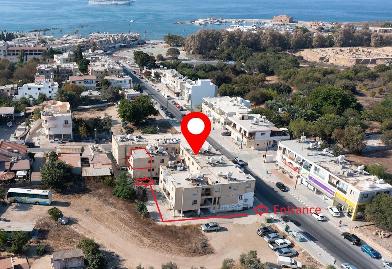 Lovely Ap In The Center Of Kato Paphos Eksteriør billede